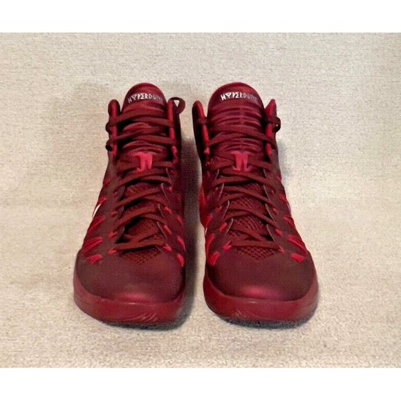 Nike Hyperdunk‎ Mens 13 Red High Top Basketball Shoes 2013 584433-603 main image 6